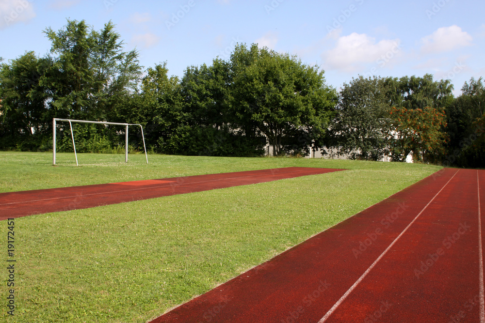 Naklejka premium Sportplatz