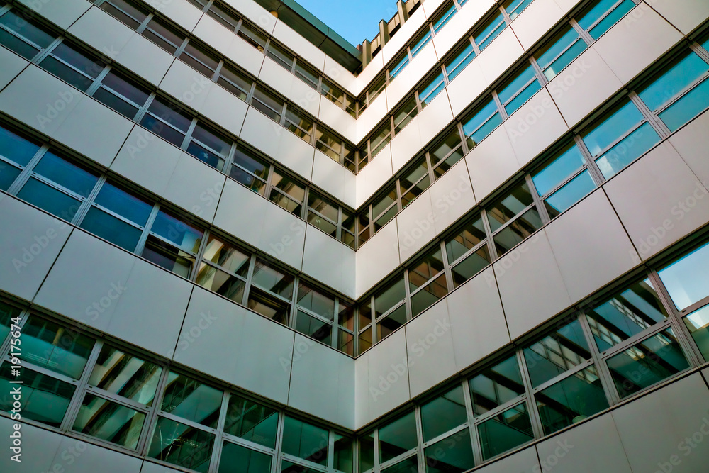 corner of the office building corner of the office building