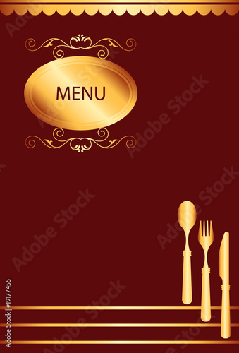 Menu Card Design template