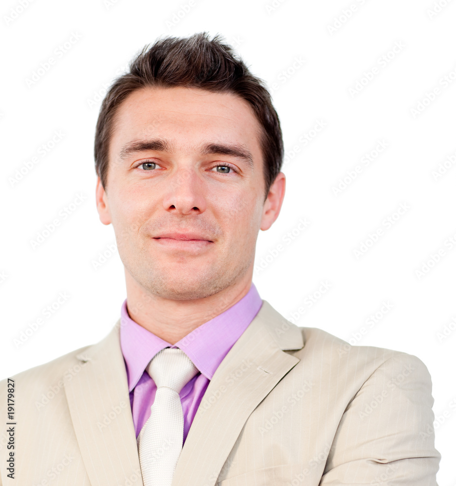 Close-up of an attractive businessman Close-up of an attractive businessman