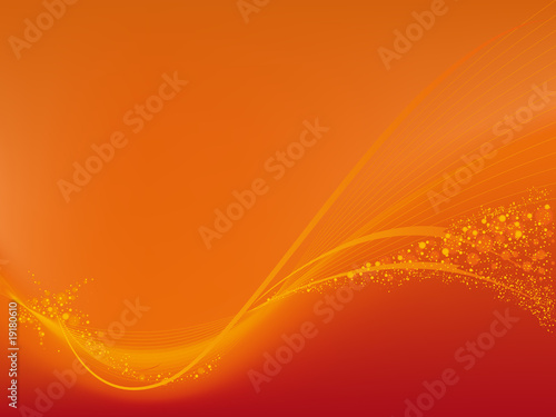 Orange sparkle background