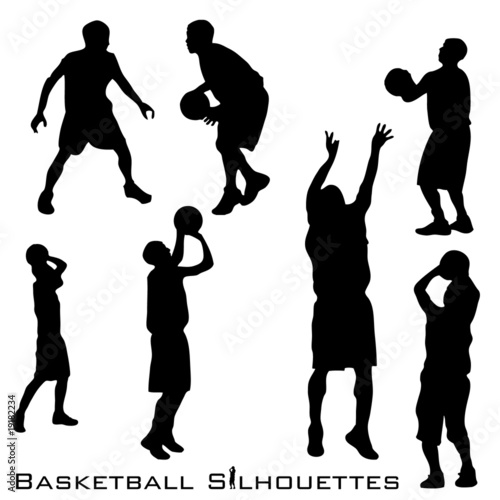 Basketball Silhouettes
