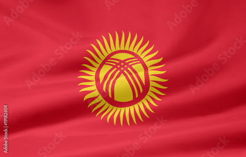 Flagge von Kirgisien
