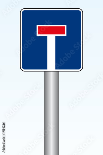 Sackgassenschild