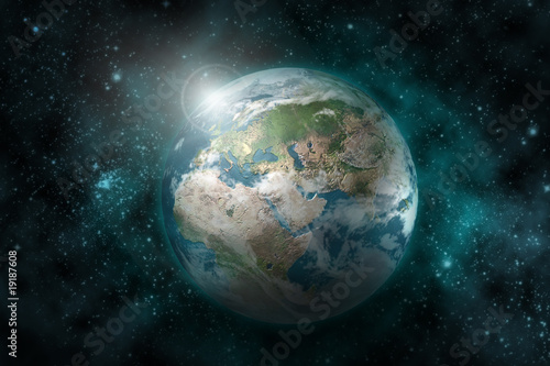 Fototapeta Naklejka Na Ścianę i Meble -  Earth  planet
