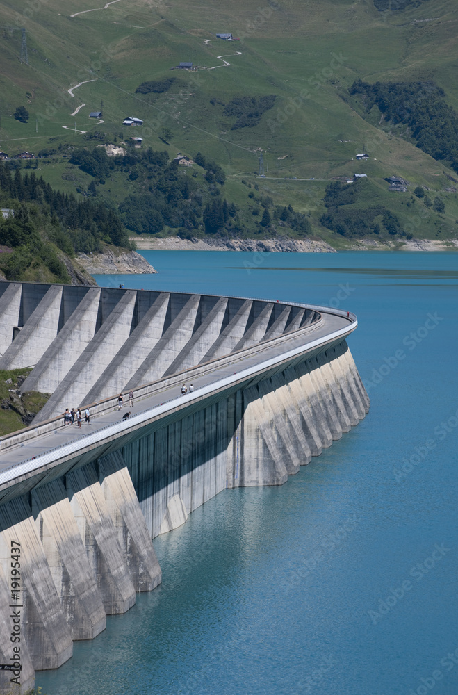 Fotografie Barrage, Beaufortain Alpes