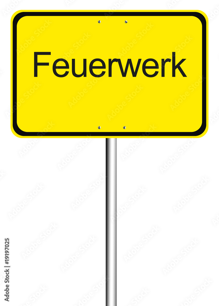 Verkehrsschild mit Silvester und Neujahrs Begriffen Verkehrsschild mit Silvester und Neujahrs Begriffen