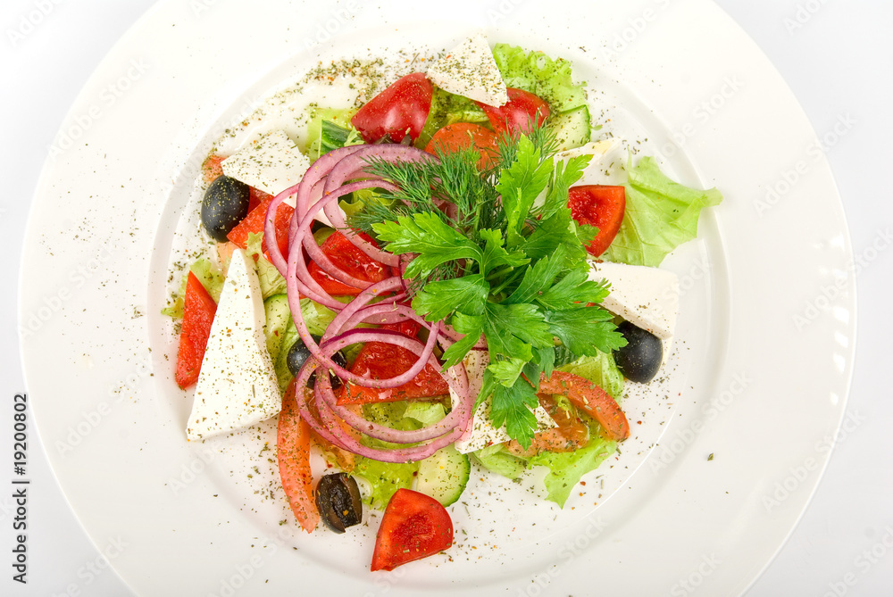 Caesar salad dish
