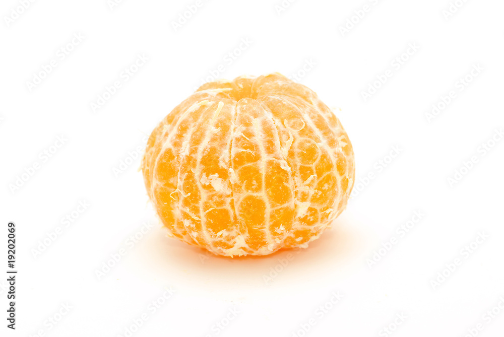 mandarine pelée mandarine pelée
