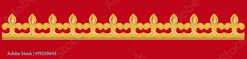 Galette des rois - Couronne vectorielle