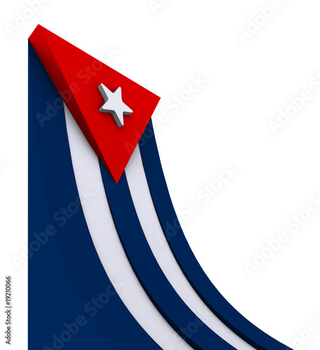 Photography Cuba Flag