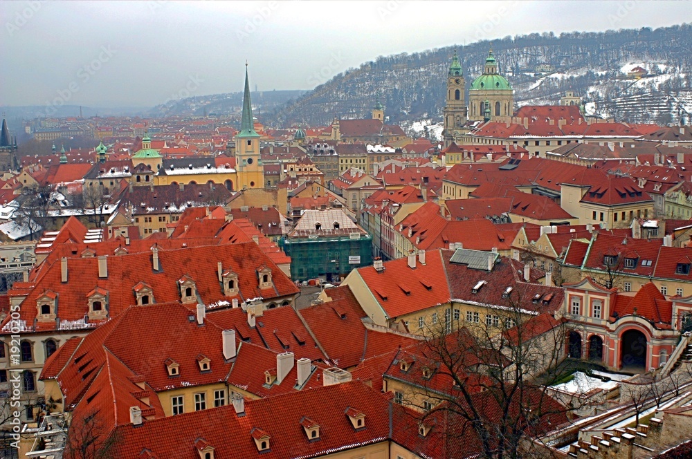 Obraz premium Prague view