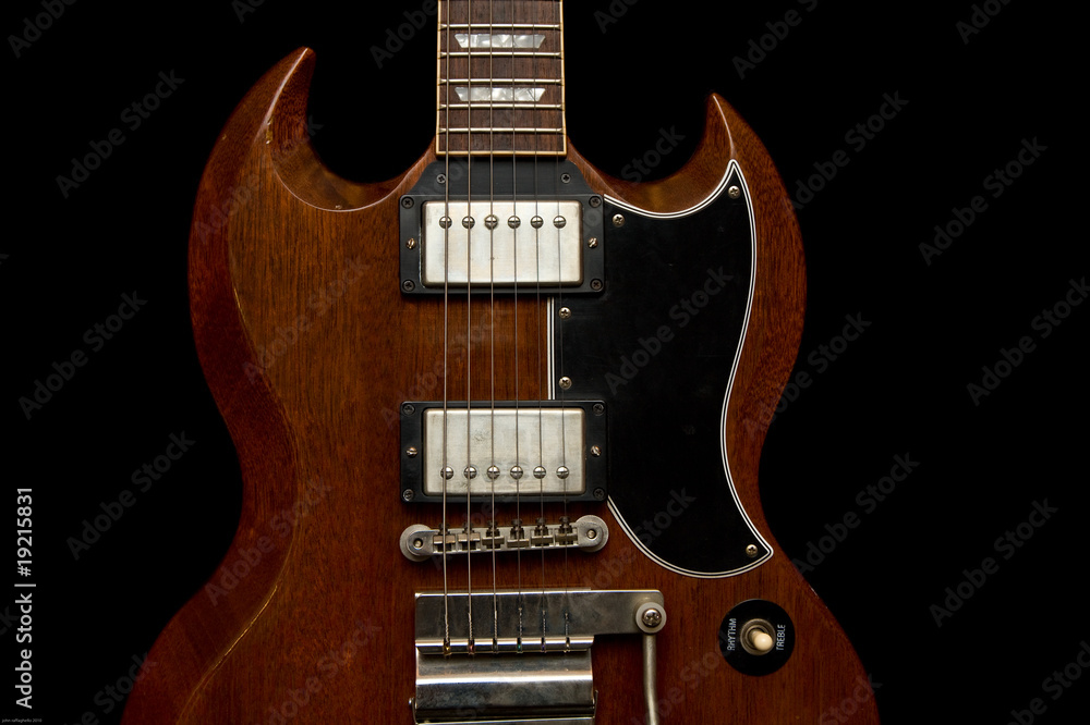 Fototapeta premium Vintage Gibson SG 1964