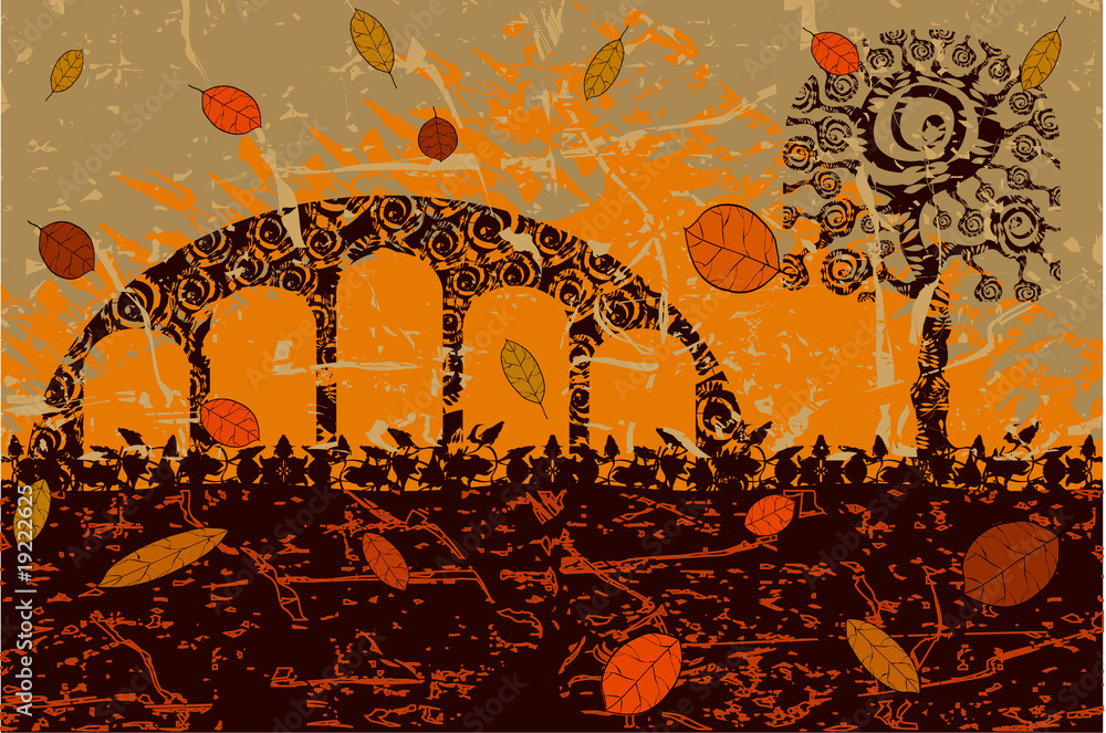 Obraz premium Autumn background