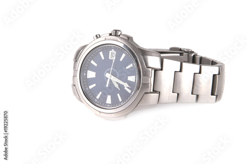 male silver watches