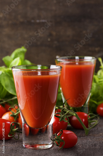 Fresh Tomato juice or Bloody Mary