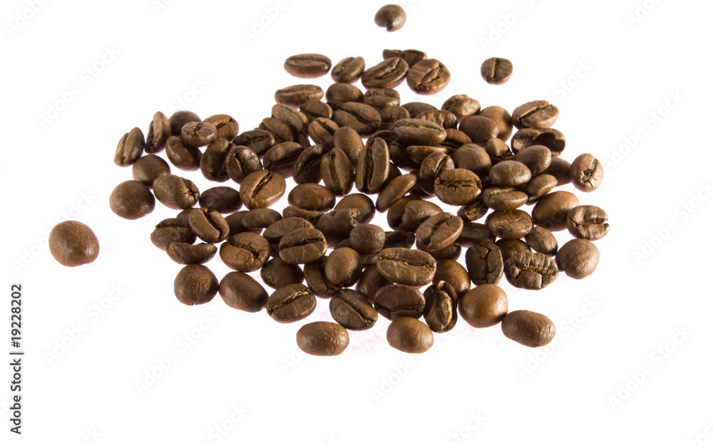 Naklejka premium Coffee Beans Background