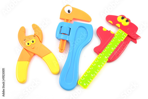 set d'outils en jouet pour enfants © Loic LUCIDE