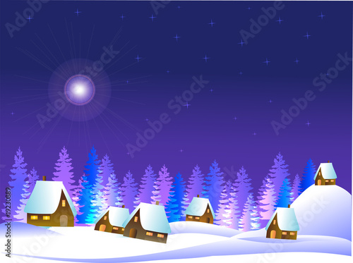 paysage d'hiver