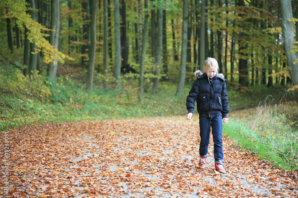child outdoor in forest child outdoor in forest
