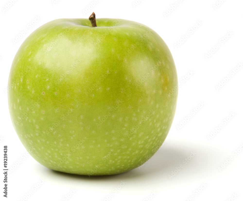 green apples isolated on white background green apples isolated on white background