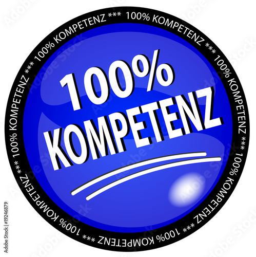 100% Kompetenz Button