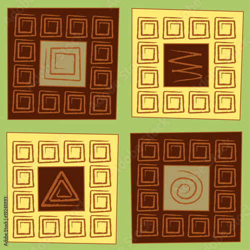 Abstract seamless pattern