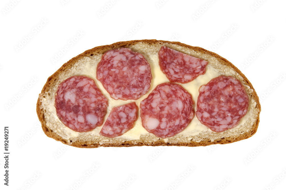 Belegtes Butterbrot Belegtes Butterbrot