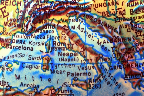 Rom, Italien, Stiefel, Landkarte, Globus