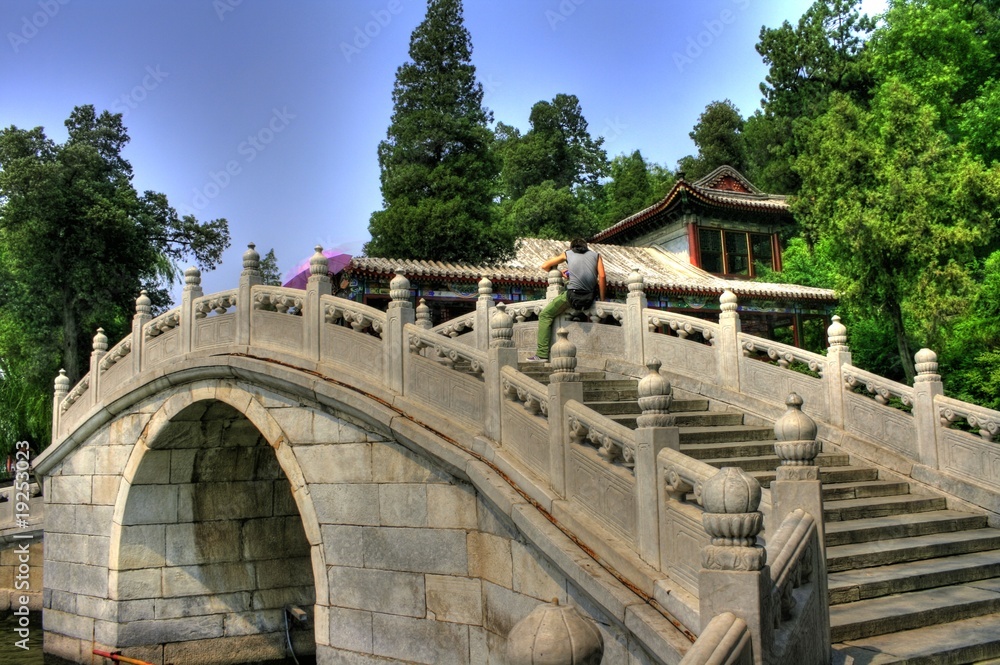 Beihai Park - Classical chinese Garden in Beijing (Peking) Beihai Park - Classical chinese Garden in Beijing (Peking)