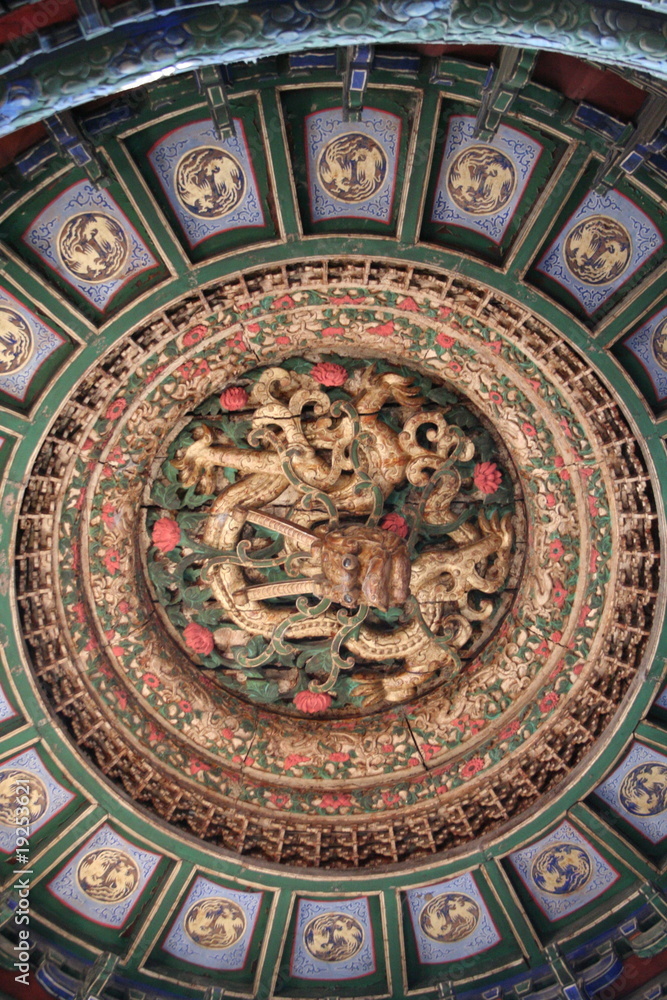 Ceiling decorations @ Forbidden City - Beijing