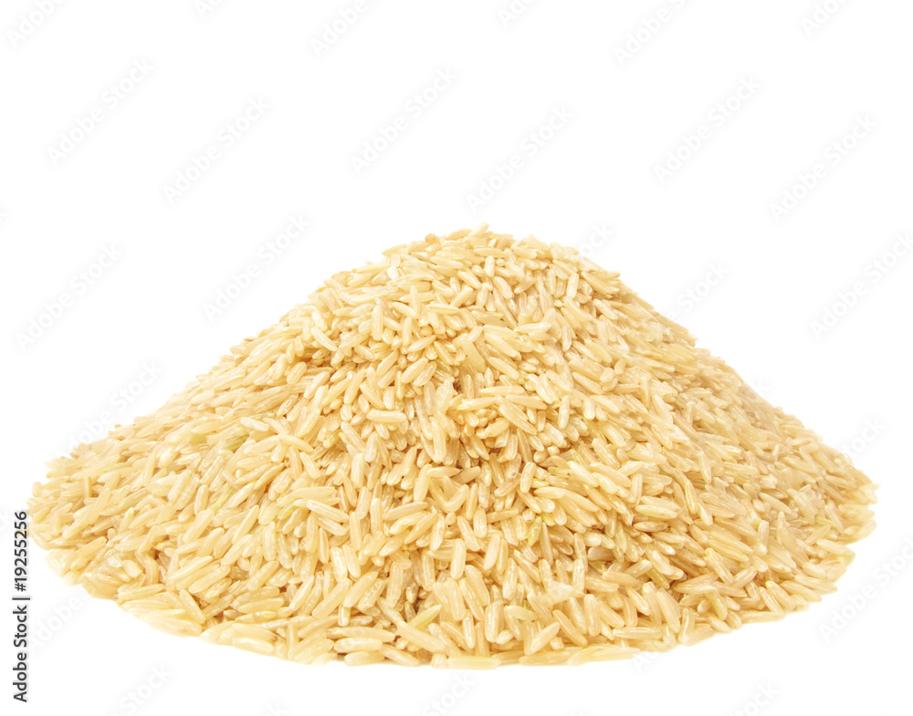 Pile of Brown Rice Pile of Brown Rice