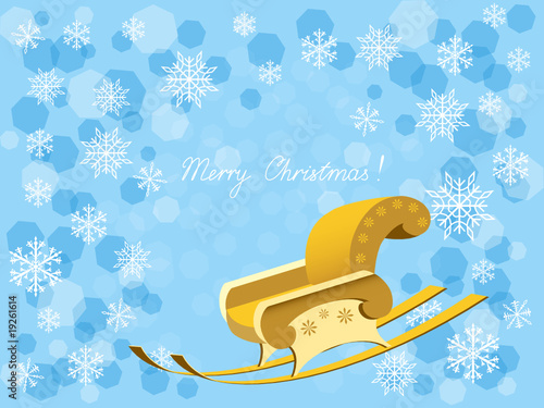 New year's sleigh