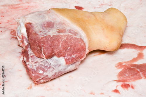 Fotografía Raw hock leg