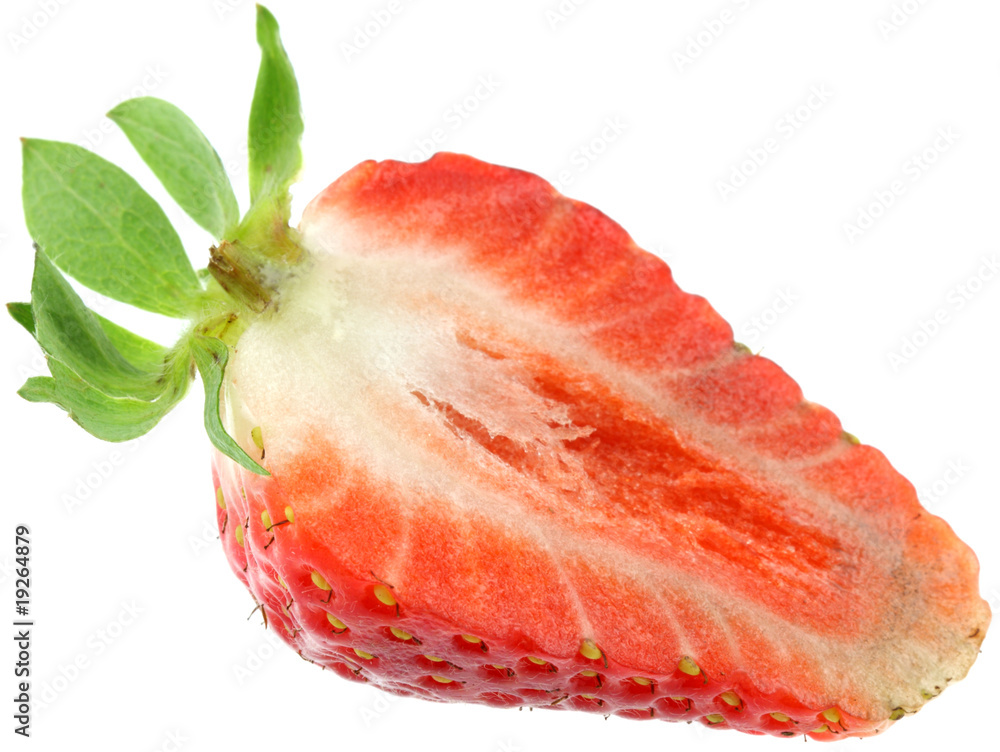 coupe fraise fond blanc coupe fraise fond blanc