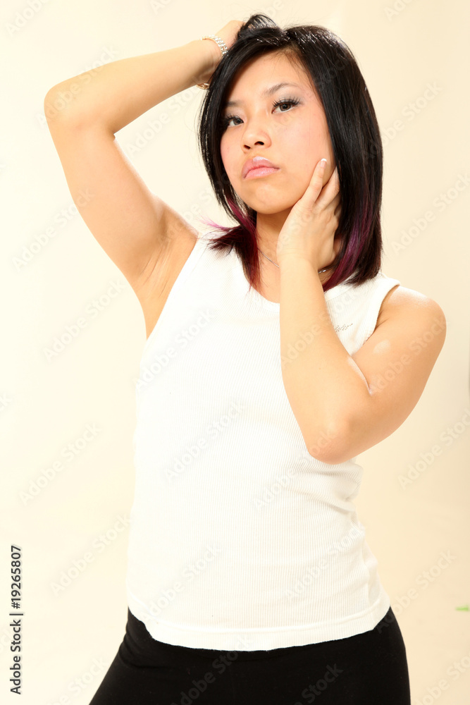 Beautiful Young Asian Woman Beautiful Young Asian Woman