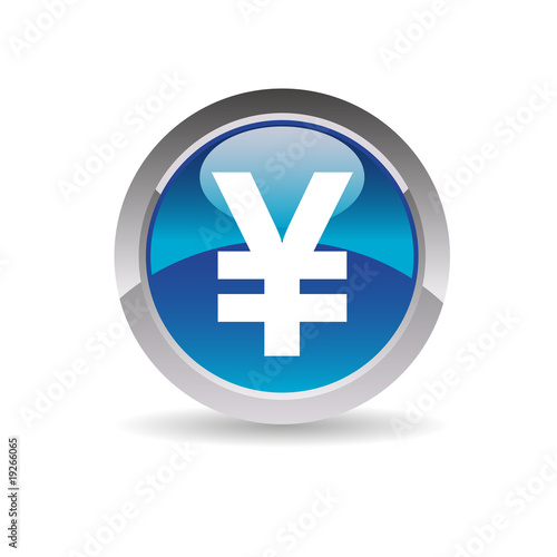 Icon money, monnaie yen
