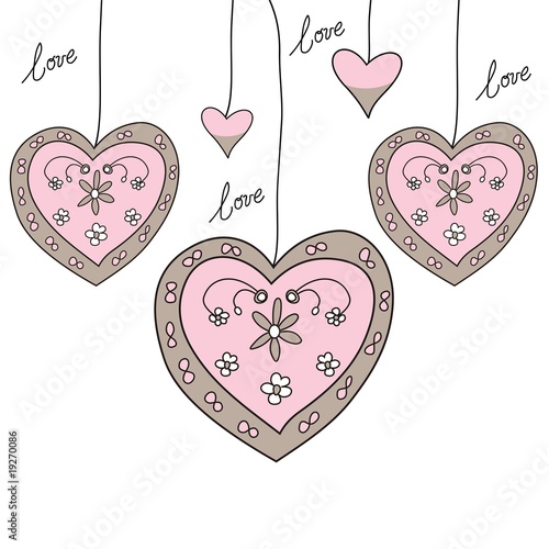 Valentine hearts