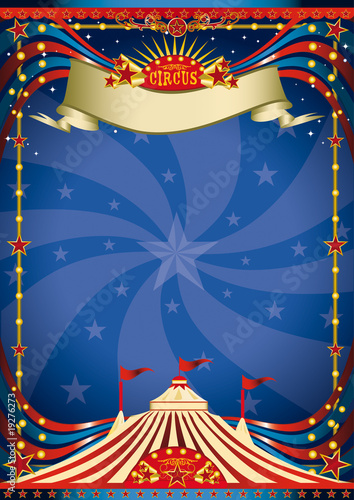 Circus night poster