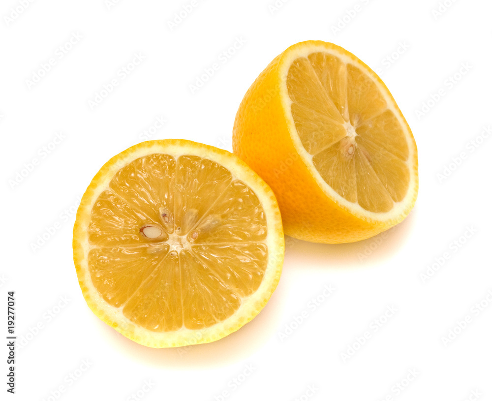 Cut lemon