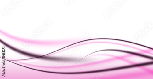 Valentines Day Wave Background