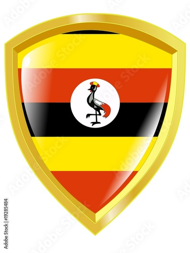golden emblem of Uganda Free Download golden emblem of Uganda - GFXLoad