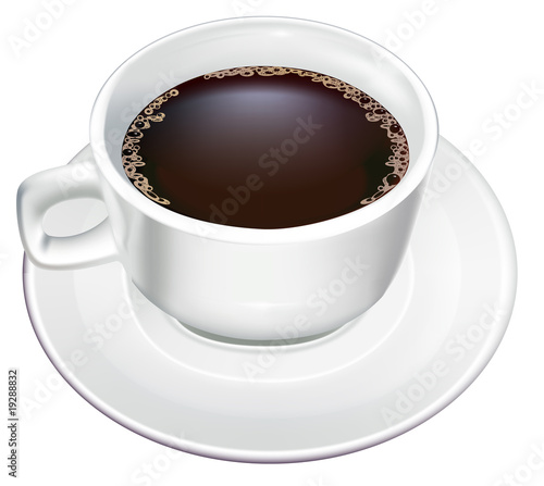 Vector illustration of coffee cup.