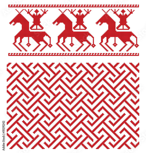 russian folk embroidery