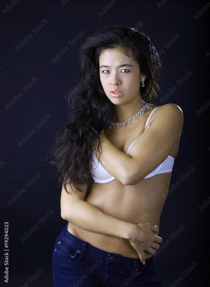 Naklejka premium fashion model