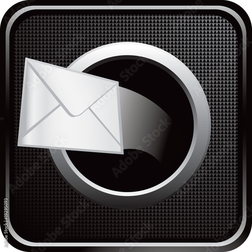 shooting email black web button