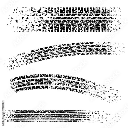 Traces de pneus (détouré)