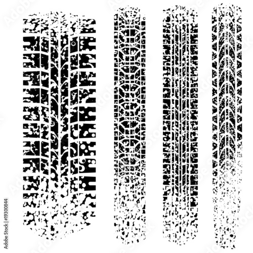 Traces de pneus (détouré)