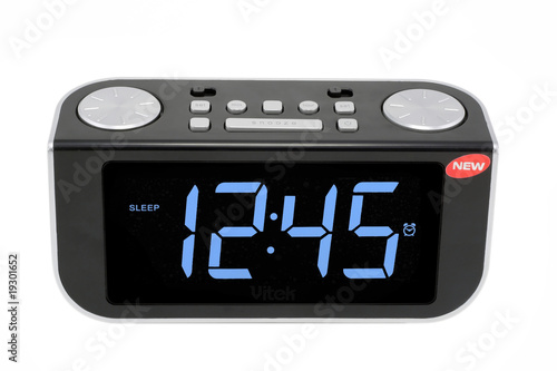 Digital electronic clock