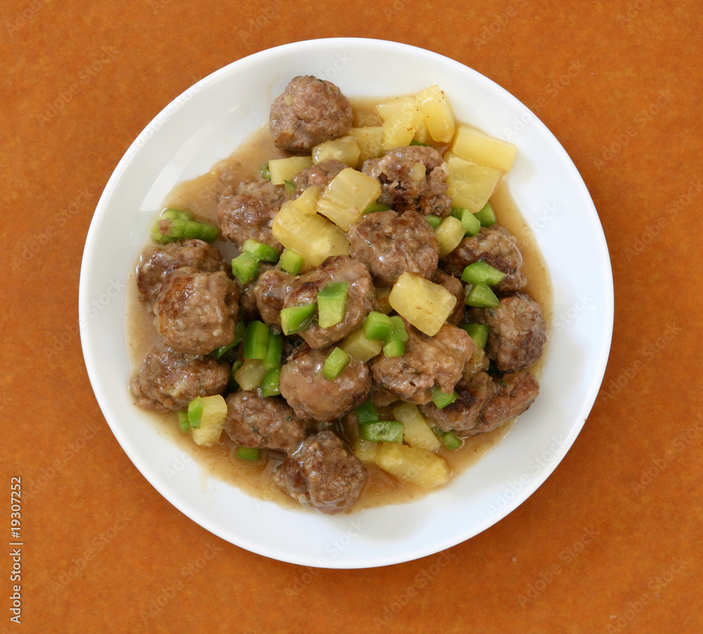 Pineapple Meatballs Pineapple Meatballs
